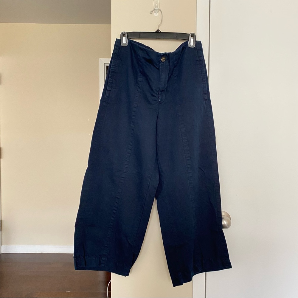 LOFT | Wide-Leg Cropped Pants